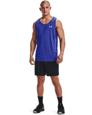 Under Armour UA HeatGear Tech 2.0 Tank Homme Vert Sport Running Gilet L